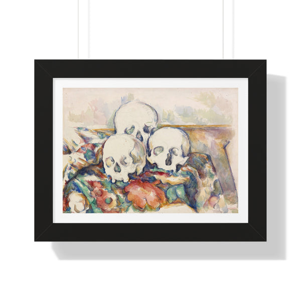 The Three Skulls - Framed Print