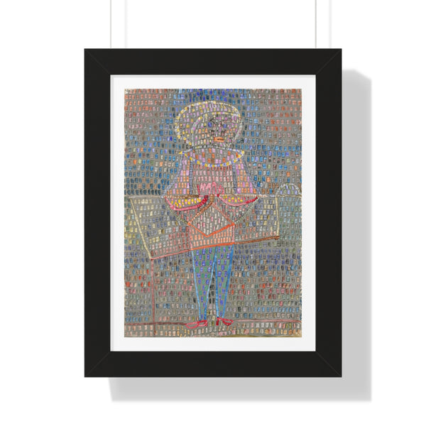 Boy in Fancy Dress - Framed Print