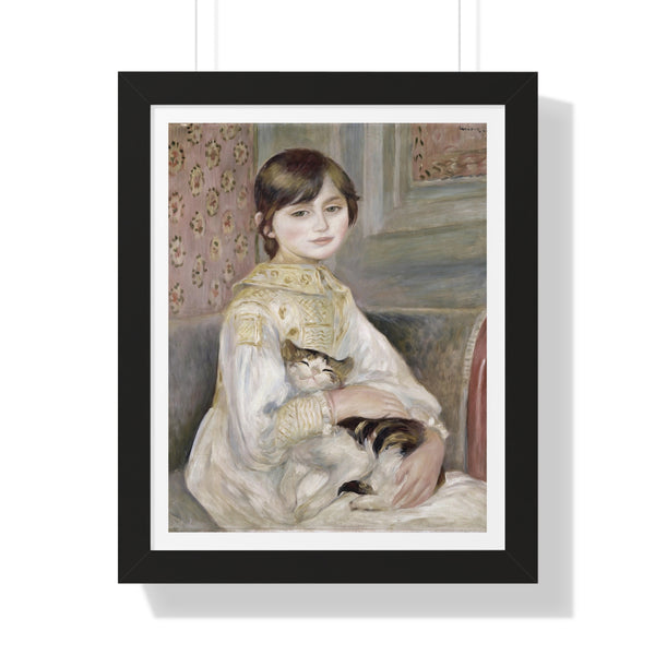 Julie Manet by Pierre-Auguste Renoir - Framed Print - Zapista