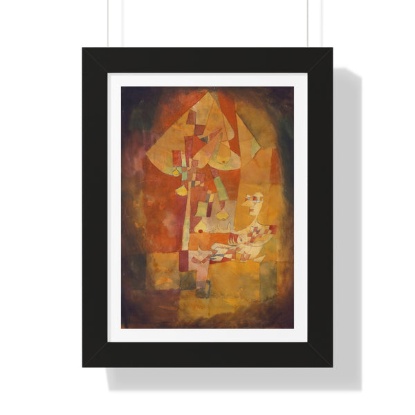 The Man Under the Pear Tree - Framed Print