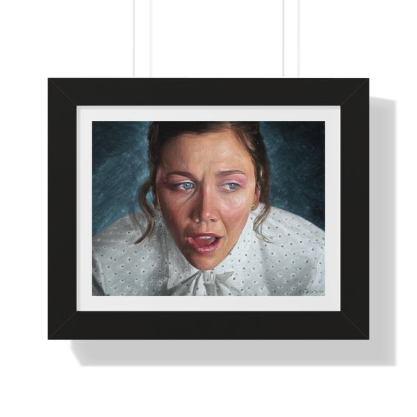 Maggie Gyllenhaal as Lee Holloway - Framed Print - Framed Print - Zapista