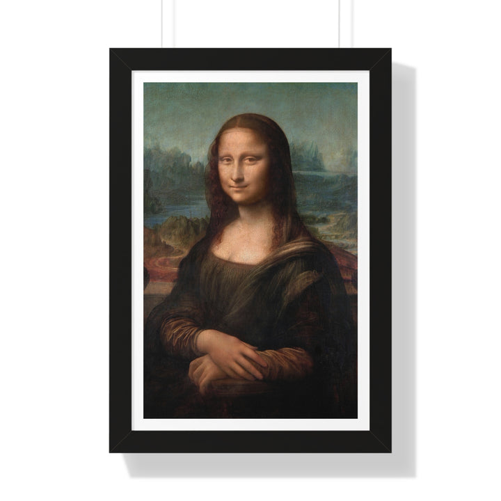 Mona Lisa by Leonardo da Vinci - Framed Print - Zapista