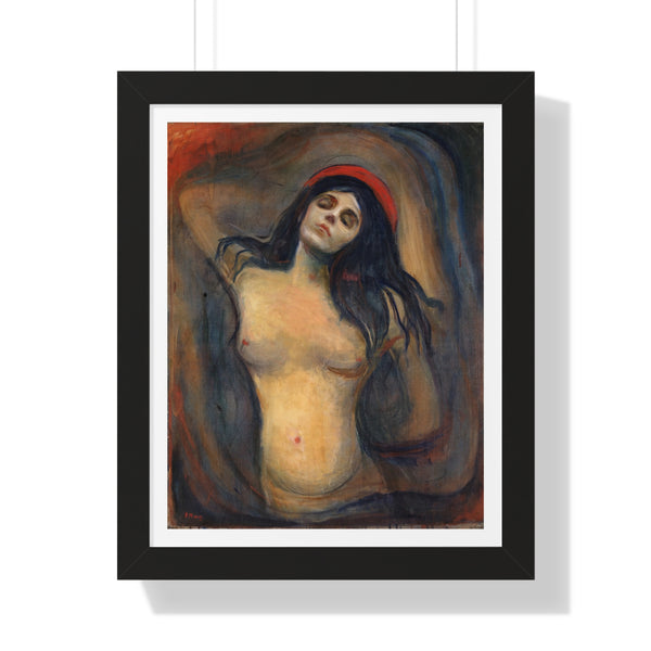 Madonna by Edvard Munch - Framed Print - Zapista