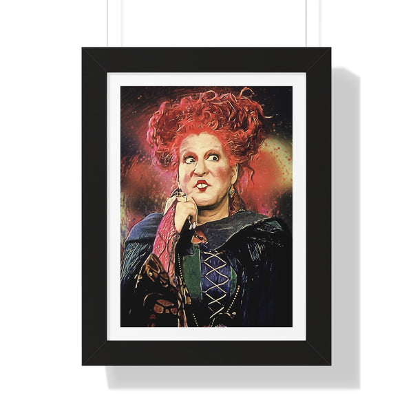 Winifred Sanderson - Framed Print - Zapista