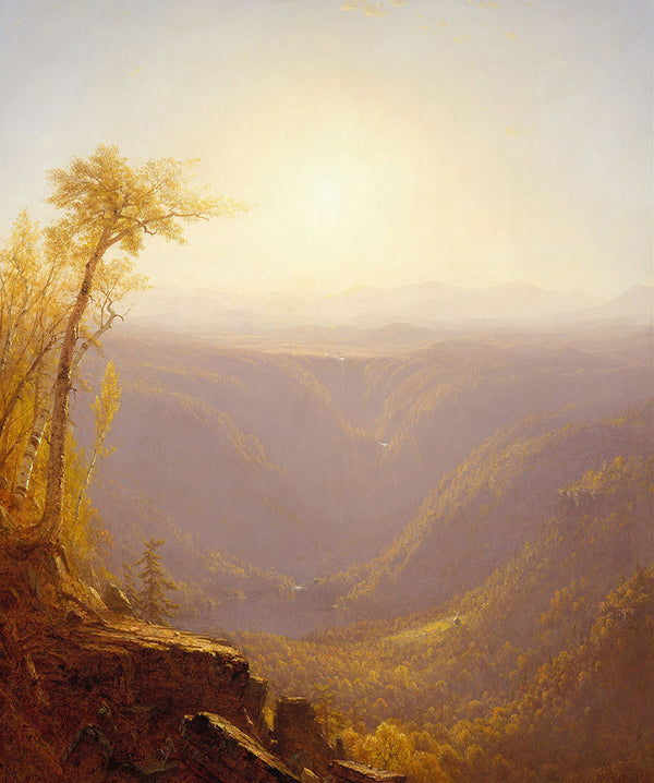 A Gorge in the Mountains - Kauterskill Clove by Sanford Robinson Gifford - Art Print - Zapista