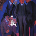 A Group of Artists by Ernst Ludwig Kirchner - Art Print - Zapista