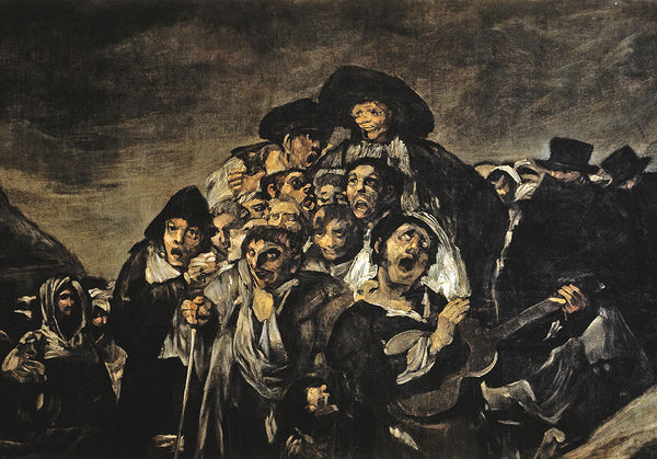 A Pilgrimage to San Isidro by Francisco Goya - Art Print - Zapista