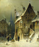 A Small Town in the Rhine by August Schlieker - Art Print - Zapista