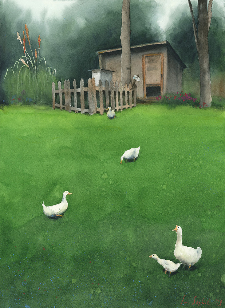 A Walk - Art Print - Zapista