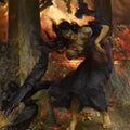A Witch by Edgar Bundy - Art Print - Zapista
