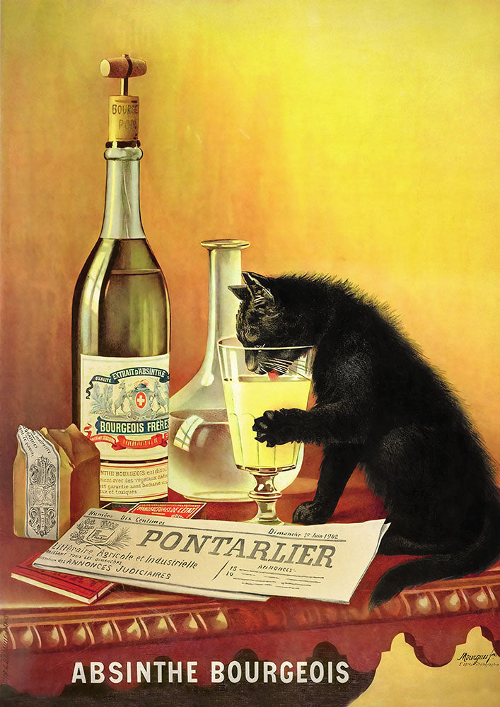 Absinthe Bourgeois - Art Print - Zapista