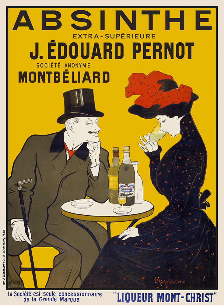 Absinthe extra-superieure J. Edouard Pernot by Leonetto Cappiello - Art Print - Zapista