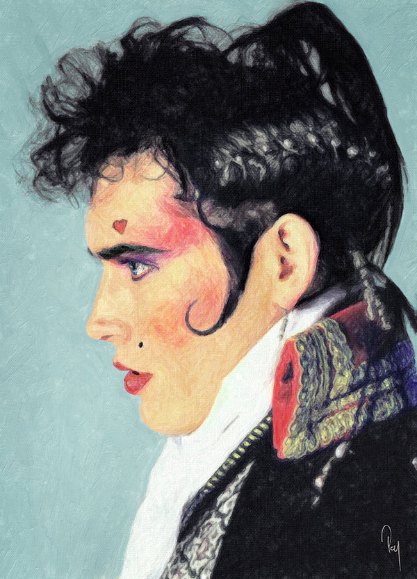 Adam Ant - Art Print - Zapista