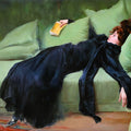 After the Ball by Ramon Casas - Art Print - Zapista
