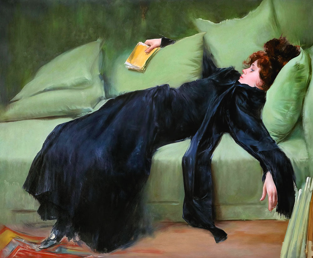After the Ball by Ramon Casas - Art Print - Zapista