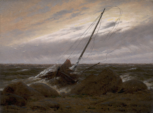 After the Storm by Caspar David Friedrich - Art Print - Zapista