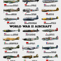 World War II Aircraft - Art Print - Zapista