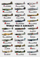 World War II Aircraft - Art Print - Zapista