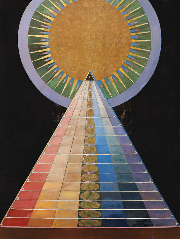 Altarpiece No. 1 Group X by Hilma af Klint - Art Print - Zapista