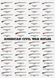 American Civil War Rifles - Art Print - Zapista