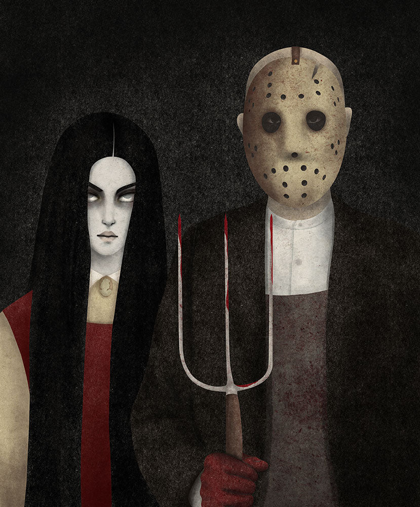 The New American Gothic - Art Print - Zapista