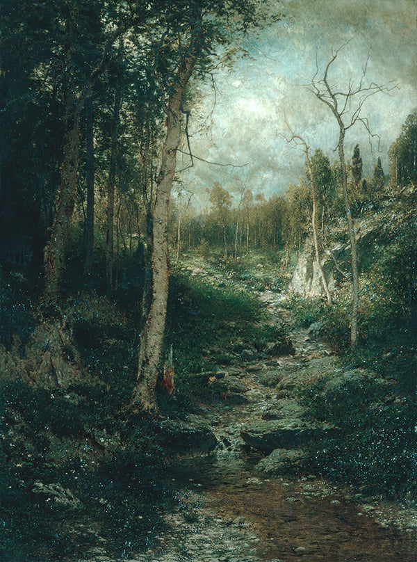 An Old Clearing by Alexander Helwig Wyant - Art Print - Zapista