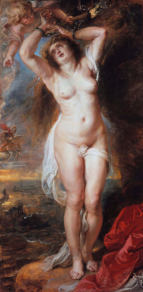 Andromeda by Peter Paul Rubens - Art Print - Zapista