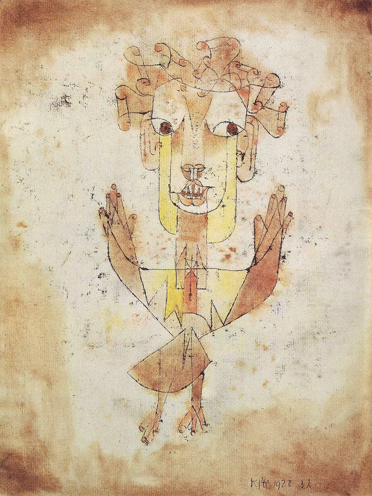 Angelus Novus by Paul Klee - Art Print - Zapista