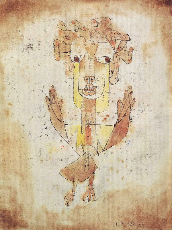 Angelus Novus by Paul Klee - Art Print - Zapista