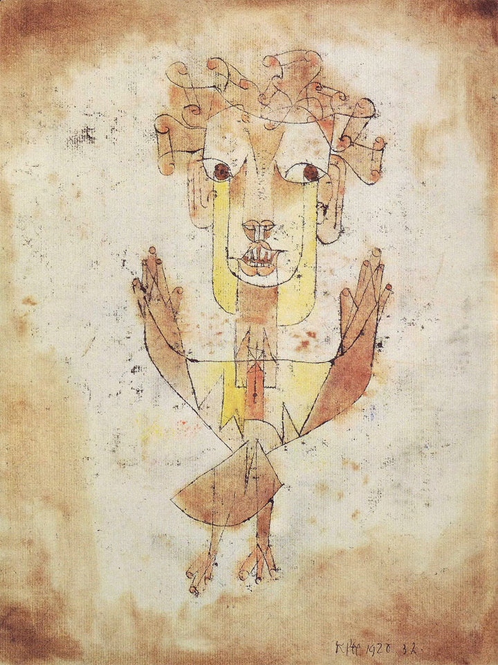 Angelus Novus by Paul Klee - Art Print - Zapista