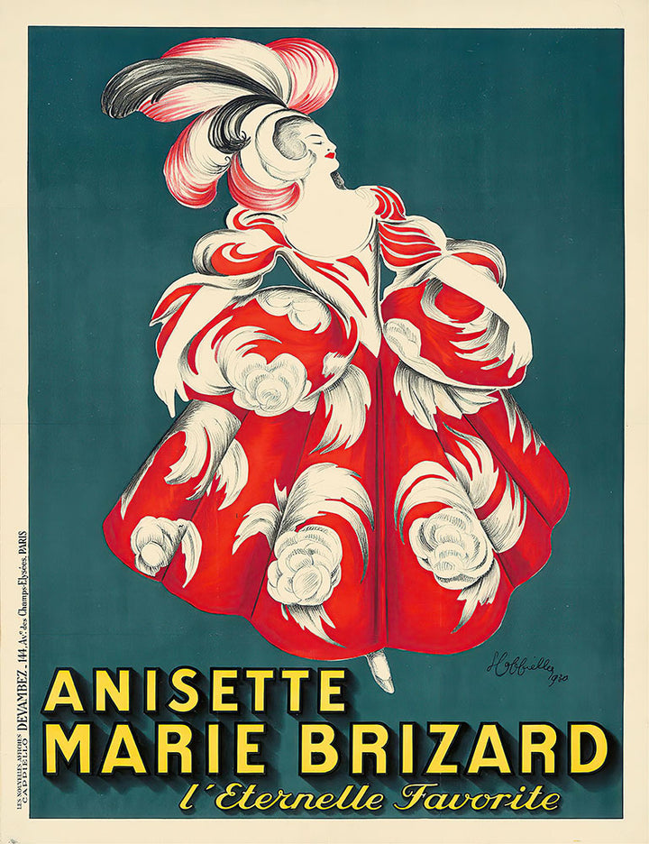 Anisette Marie Brizard by Leonetto Cappiello - Art Print - Zapista