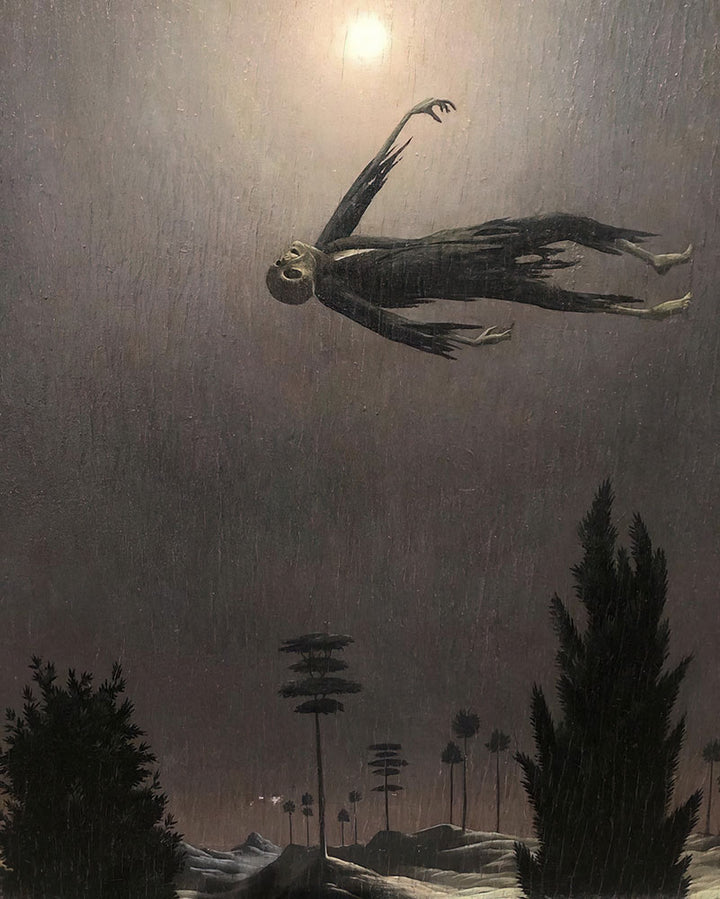 Apparition Above the Trees by Franz Sedlacek - Art Print - Zapista