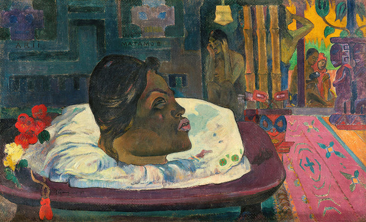 Arii Matamoe (The Royal End) by Paul Gauguin - Art Print - Zapista