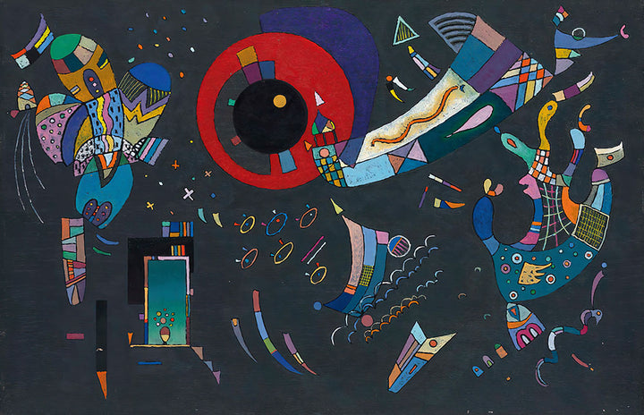 Around the Circle by Wassily Kandinsky - Art Print - Zapista