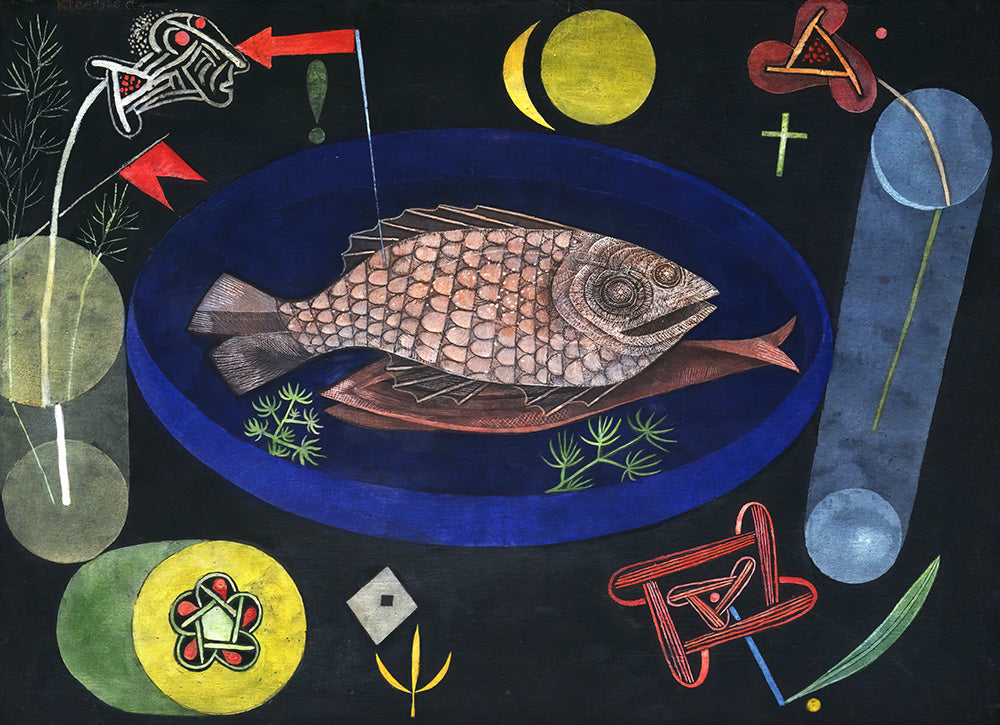 Around the Fish by Paul Klee - Art Print - Zapista