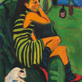 Artistin - Marcella by Ernst Ludwig Kirchner - Art Print - Zapista