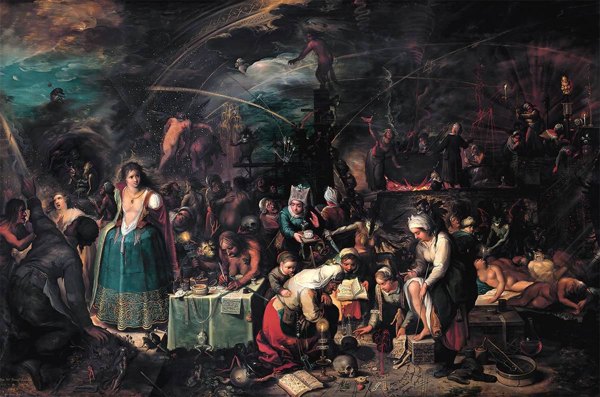 Assembly of Witches by Frans Francken II - Art Print - Zapista