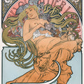 Au Quartier Latin by Alphonse Mucha - Art Print - Zapista