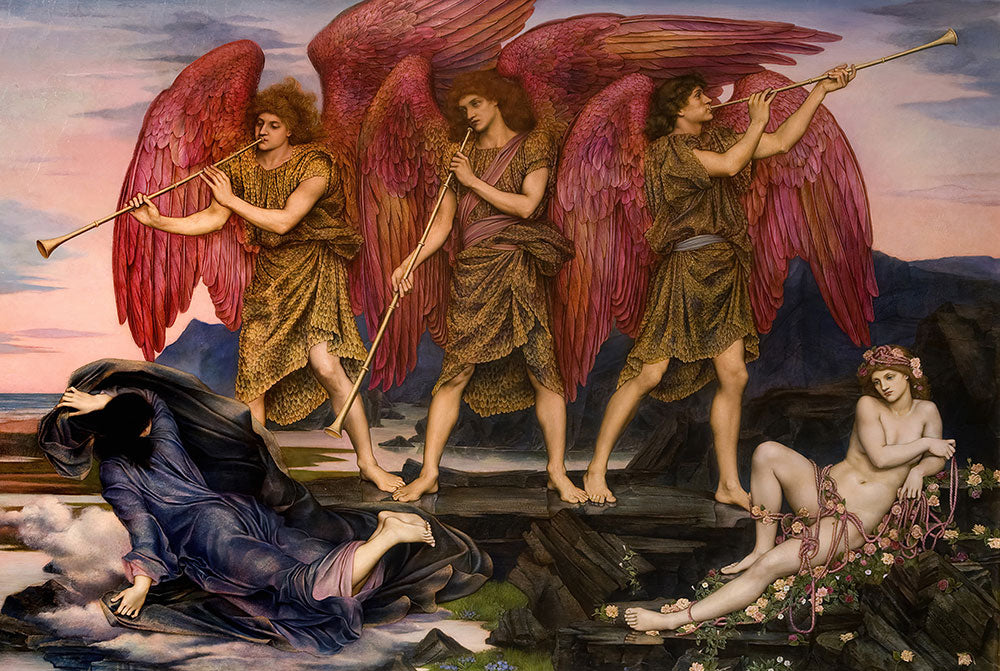 Aurora Triumphans by Evelyn De Morgan - Art Print - Zapista