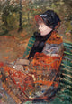 Automne, portrait de Lydia Cassatt by Mary Cassatt - Art Print - Zapista