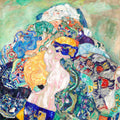 Baby (Cradle) by Gustav Klimt - Art Print - Zapista