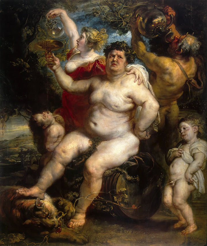 Bacchus by Peter Paul Rubens - Art Print - Zapista