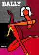 Bally Woman with a Yellow Shoe - Art Print - Zapista