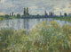 Banks of the Seine, Vetheuil by Claude Monet - Art Print - Zapista