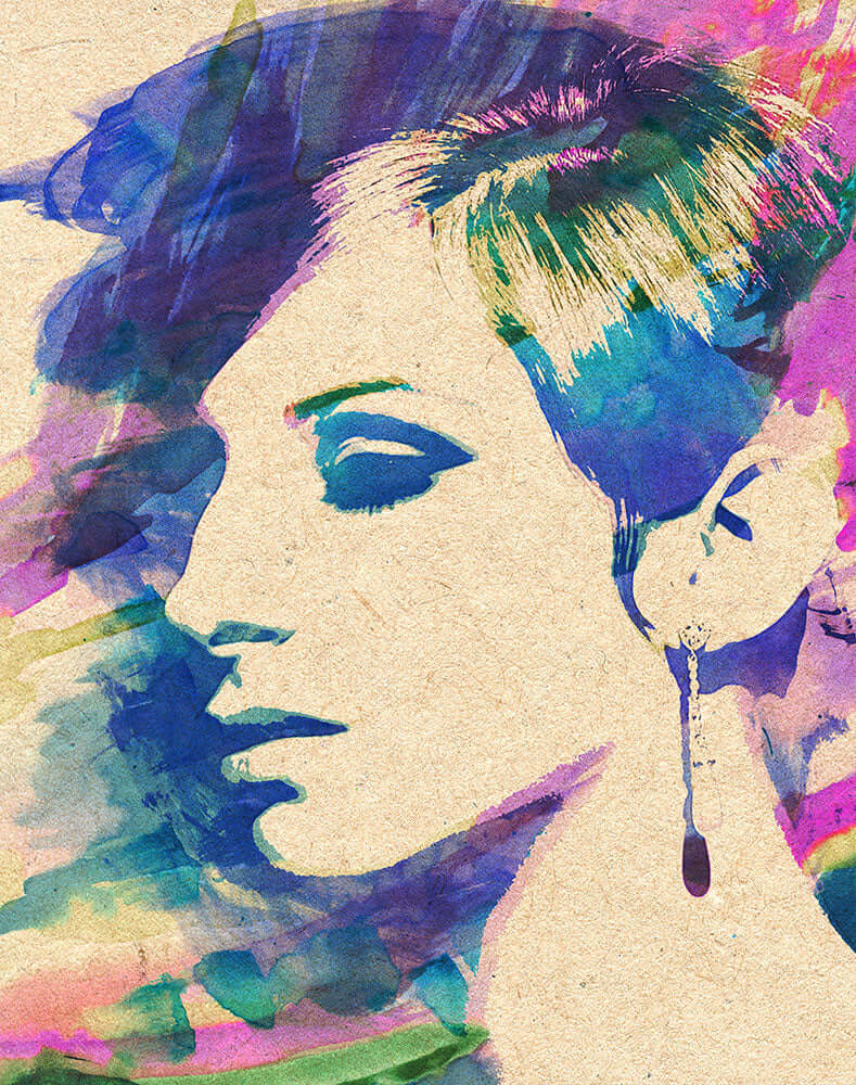 Barbra Streisand - Art Print - Zapista