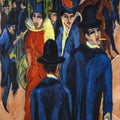 Berlin Street Scene by Ernst Ludwig Kirchner - Art Print - Zapista