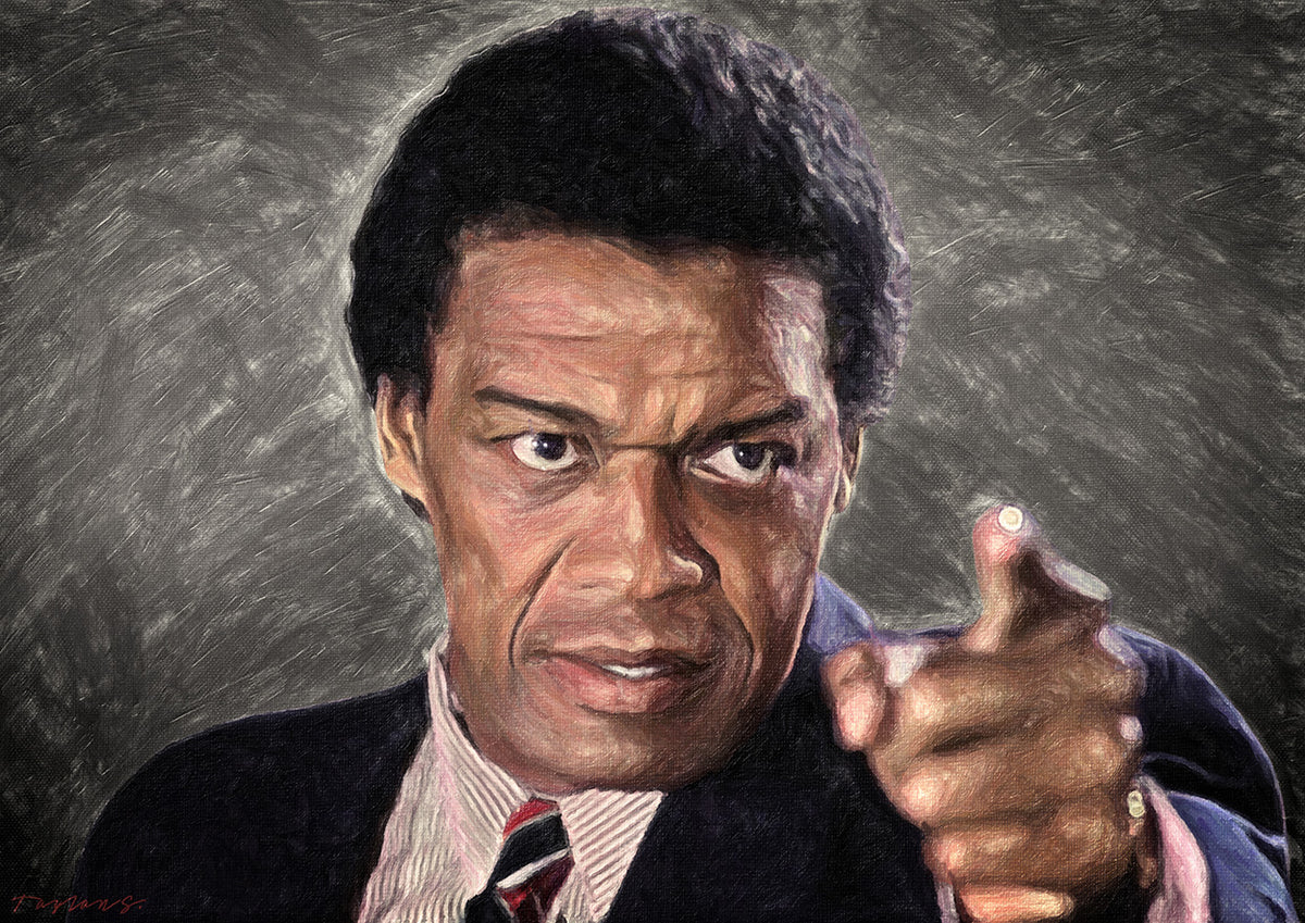 Bernie Casey - Art Print - Zapista