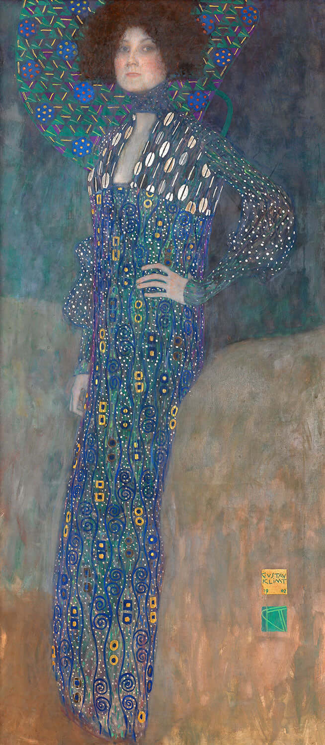 Bildnis Emilie Floge by Gustav Klimt - Art Print - Zapista