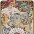 Biscuits Lefevre-Utile by Alphonse Mucha - Art Print - Zapista