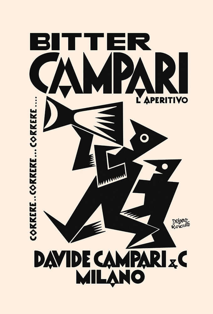 Bitter Campari L'aperitif - Art Print - Zapista